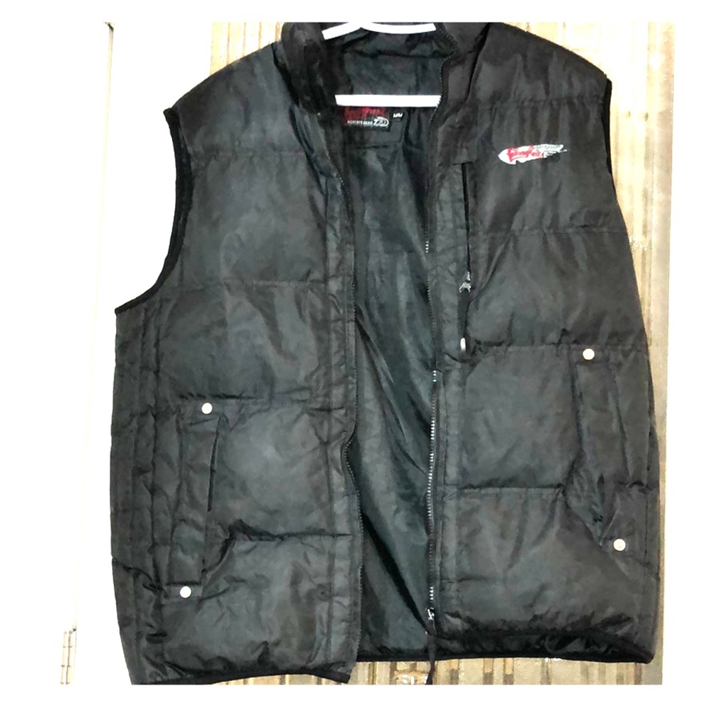 Men black vests bomber Weather Gear